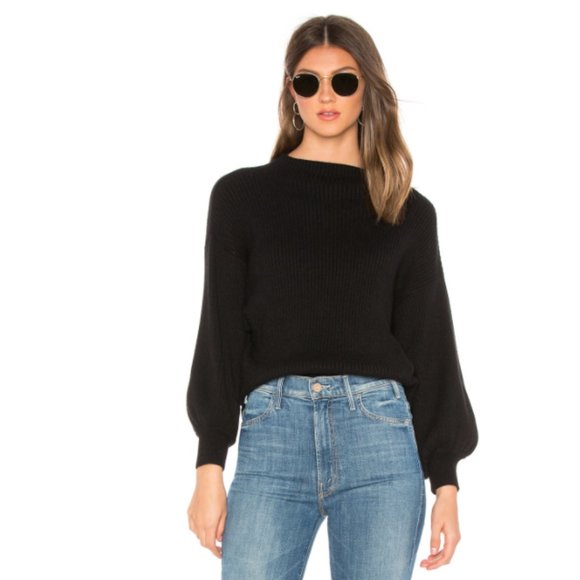 Line & Dot Alder Sweater (black) - Picture 1 of 3